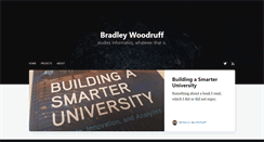 Desktop Screenshot of bradleywoodruff.com